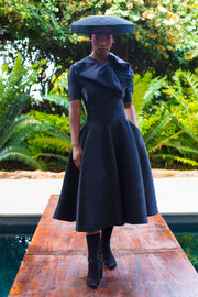 Winter 2022 - Look 14 Yesterday, Today & Tomorrow Bow Dress Set