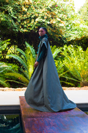 Winter 2022 - Look 9 Acacia Cotton Coat Dress