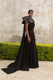 Black Double Bow Dress