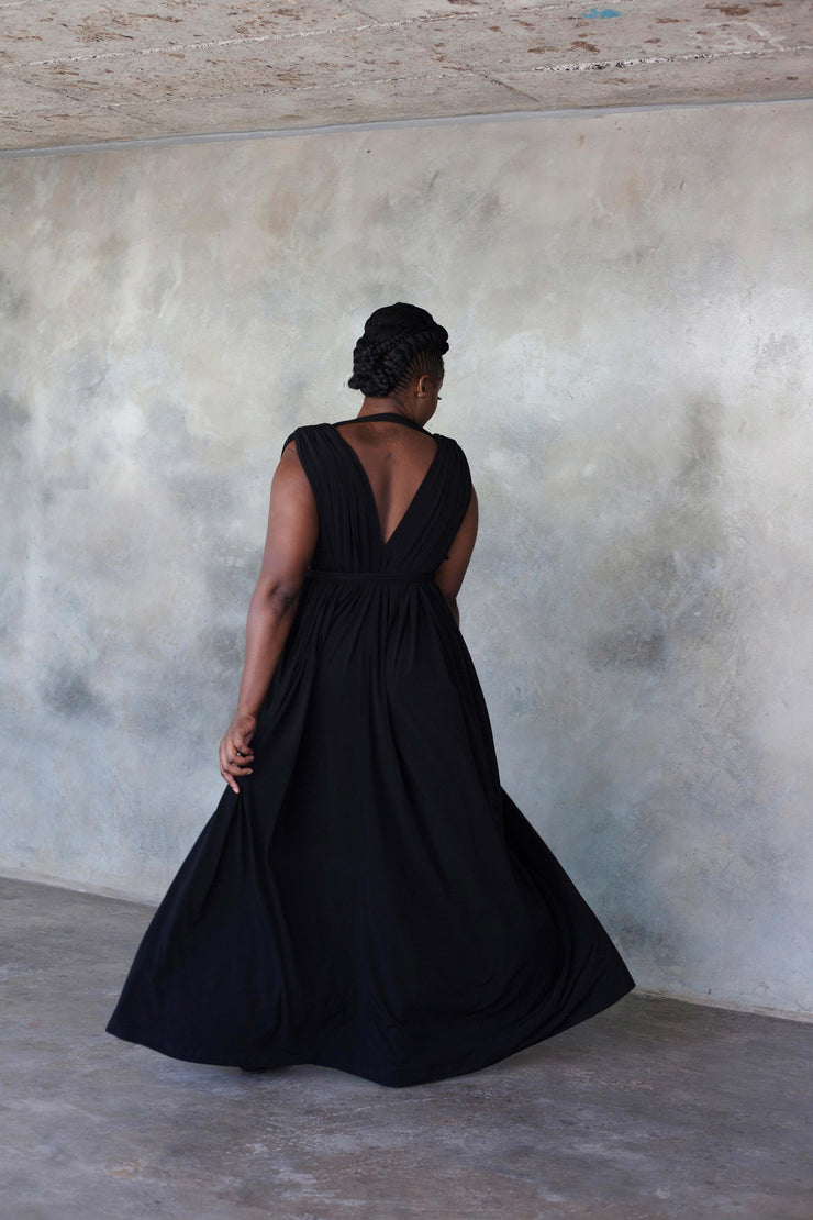 Black multi-way dress