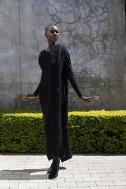 The MOHAIR Scarf - Black