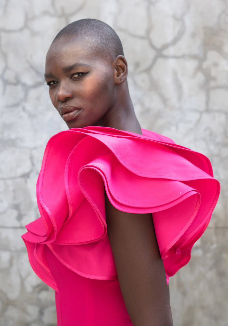 pink flounce dress The FLOUNCE dress