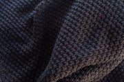 Black Extra Long Mohair Scarf