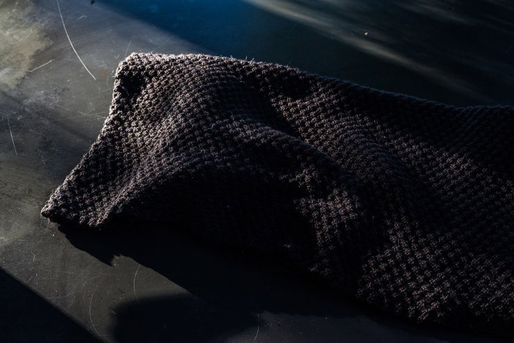 Black Mohair Scarf