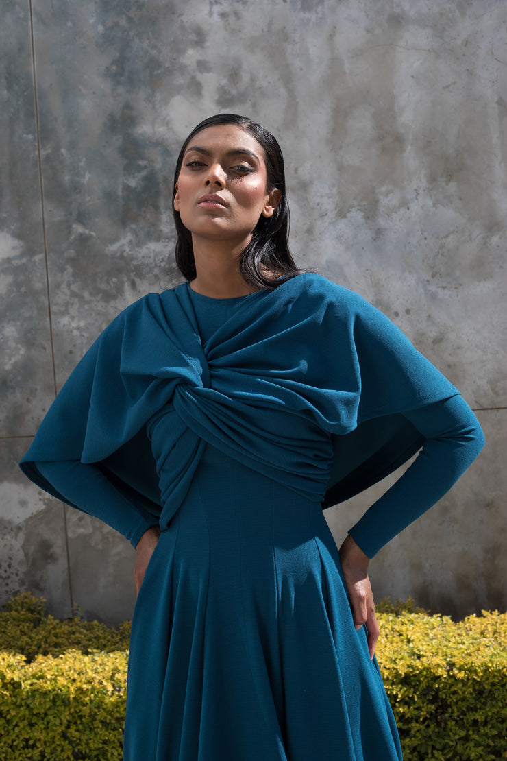 Spring 2022 - Moroccan Blue Twist Dress