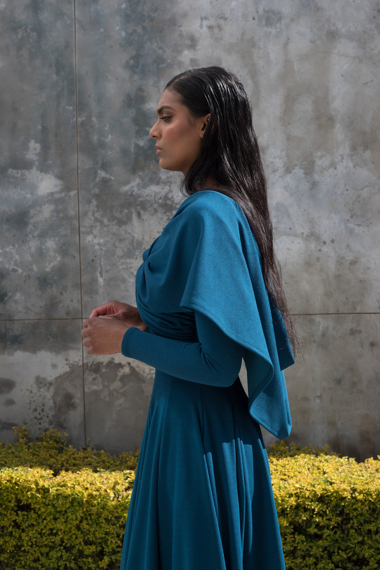 Spring 2022 - Moroccan Blue Twist Dress