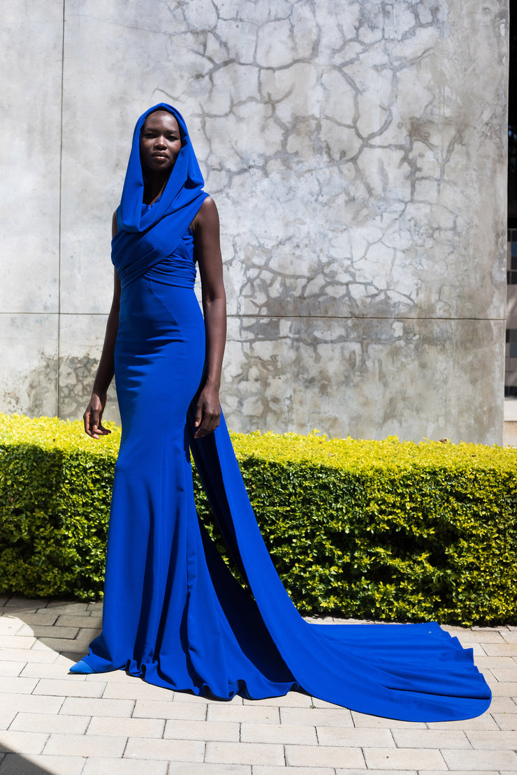 The ICON Evening Dress - Royal Blue