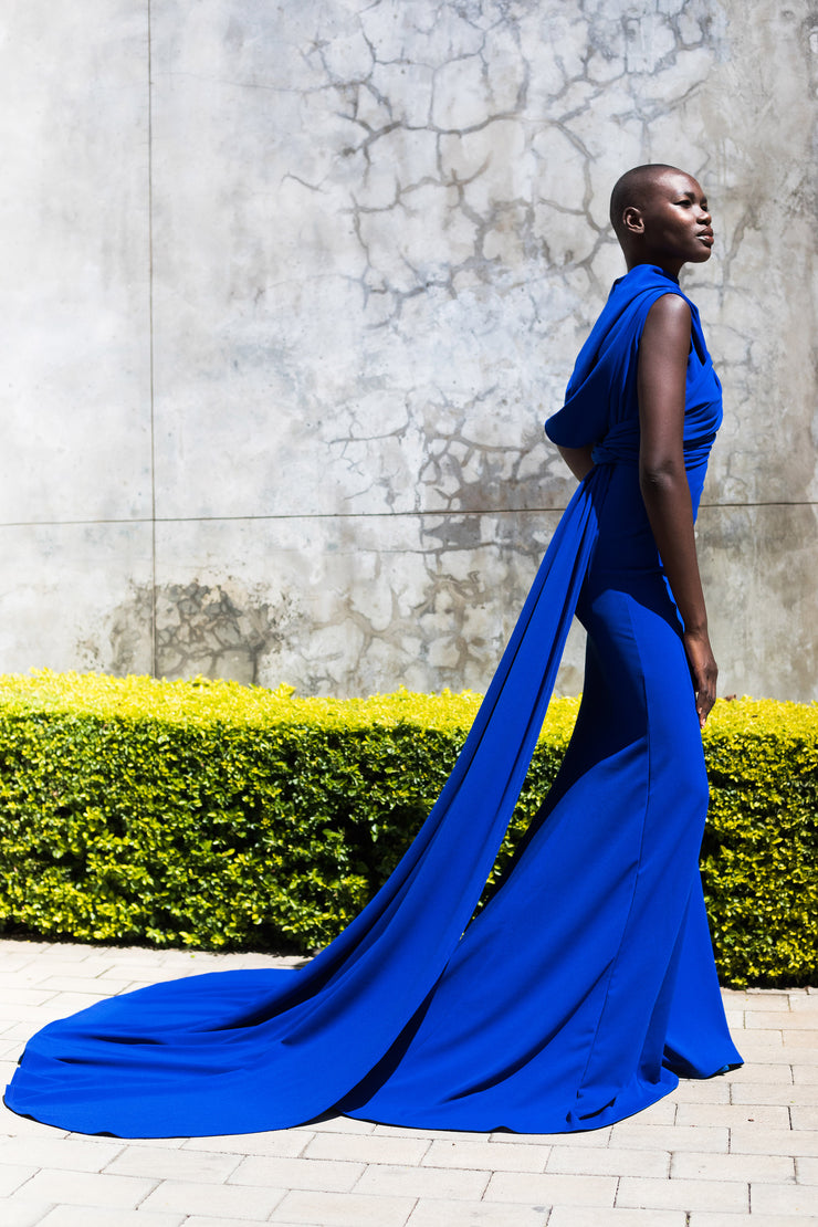 The ICON Evening Dress - Royal Blue