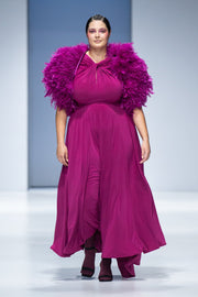SAFW A|W 2023 - Look 9 - Feather Cape